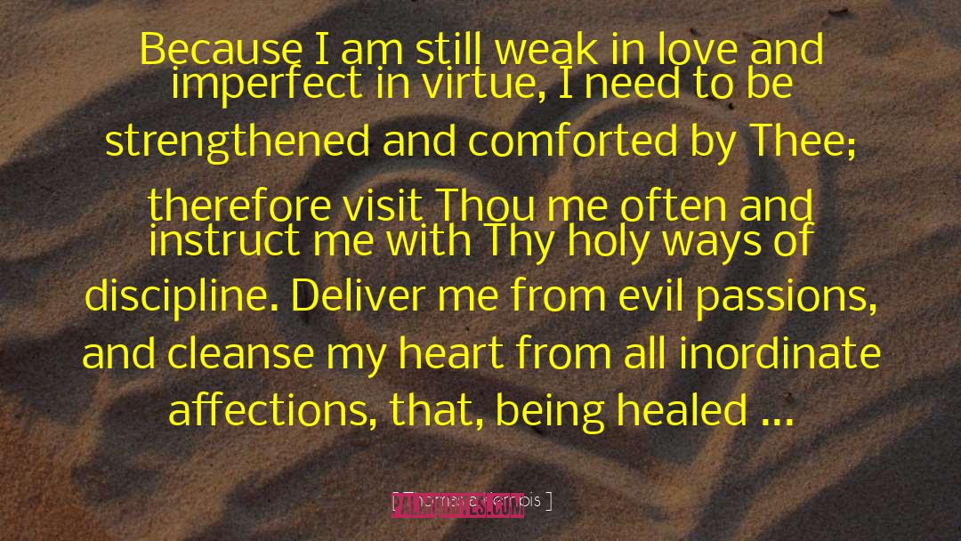 Affections quotes by Thomas A Kempis
