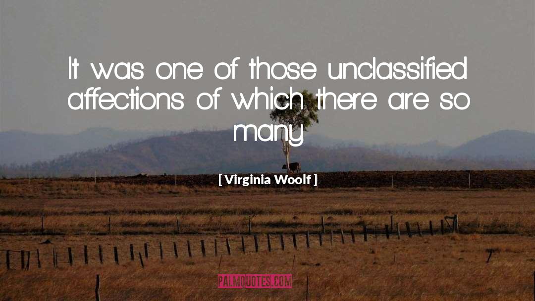 Affections quotes by Virginia Woolf