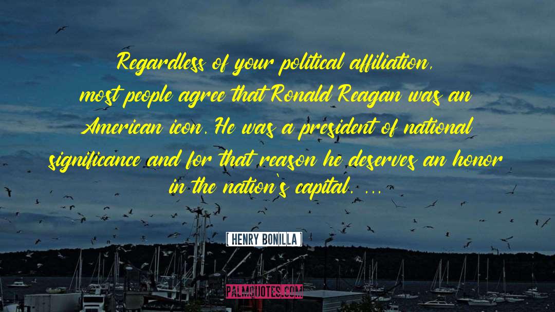 Affiliation quotes by Henry Bonilla