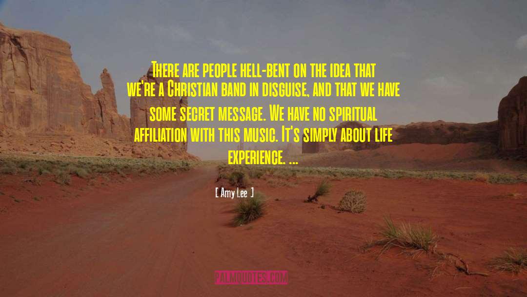 Affiliation quotes by Amy Lee