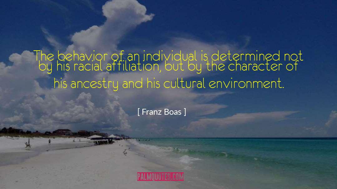 Affiliation quotes by Franz Boas
