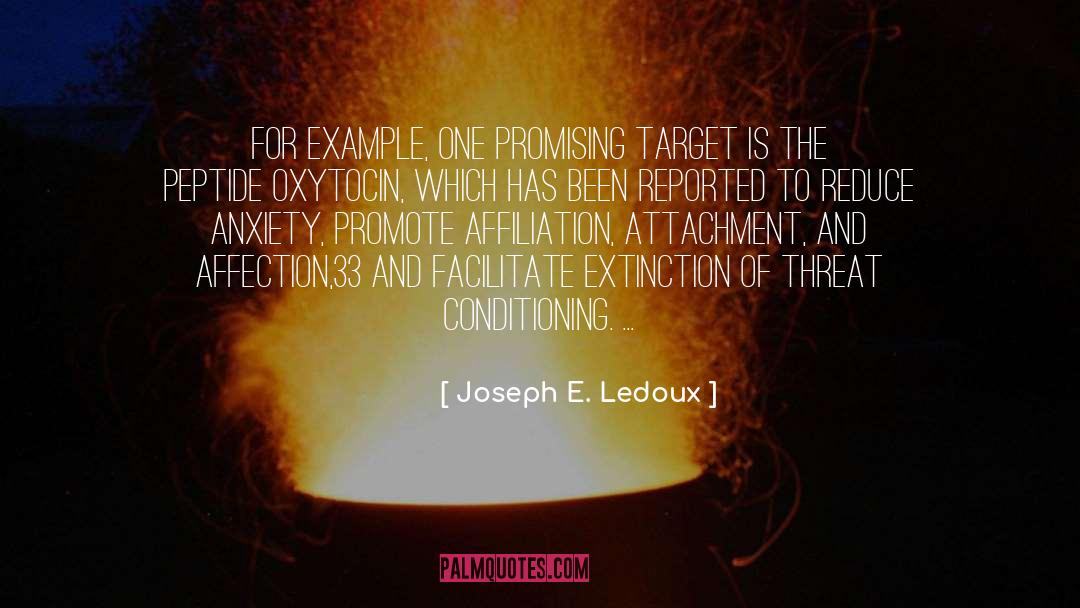 Affiliation quotes by Joseph E. Ledoux