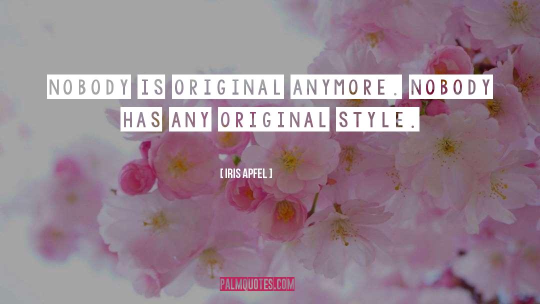 Affiliative Style quotes by Iris Apfel