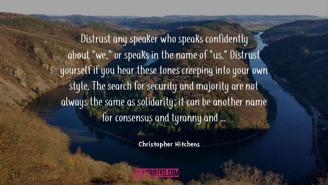 Affiliative Style quotes by Christopher Hitchens