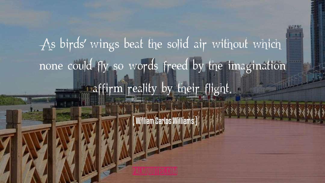 Affirm quotes by William Carlos Williams