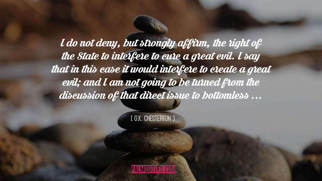 Affirm quotes by G.K. Chesterton