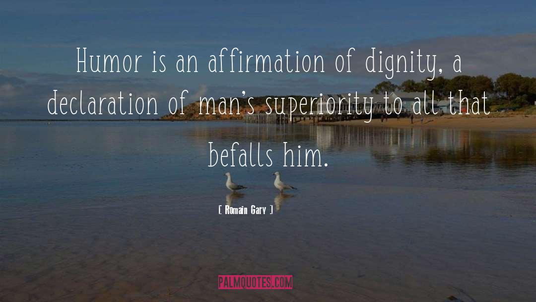 Affirmation quotes by Romain Gary