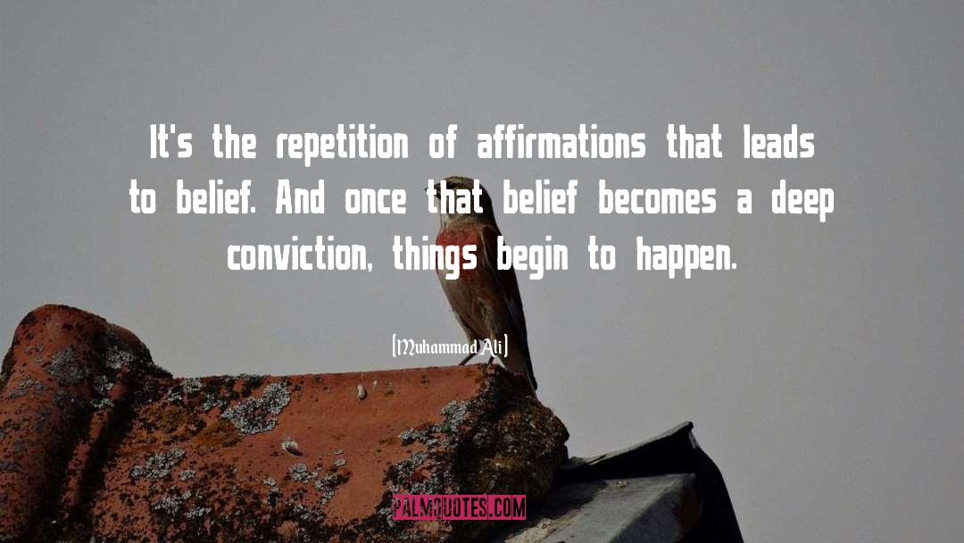 Affirmations quotes by Muhammad Ali