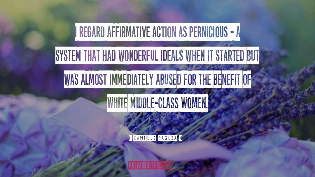 Affirmative Action quotes by Camille Paglia