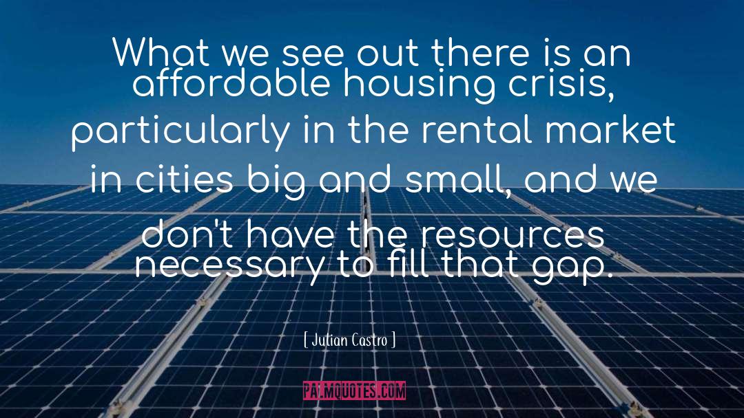 Affirmed Housing quotes by Julian Castro