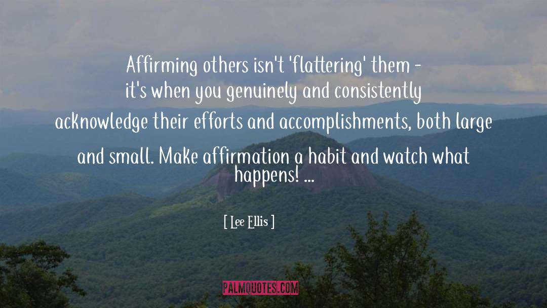 Affirming quotes by Lee Ellis