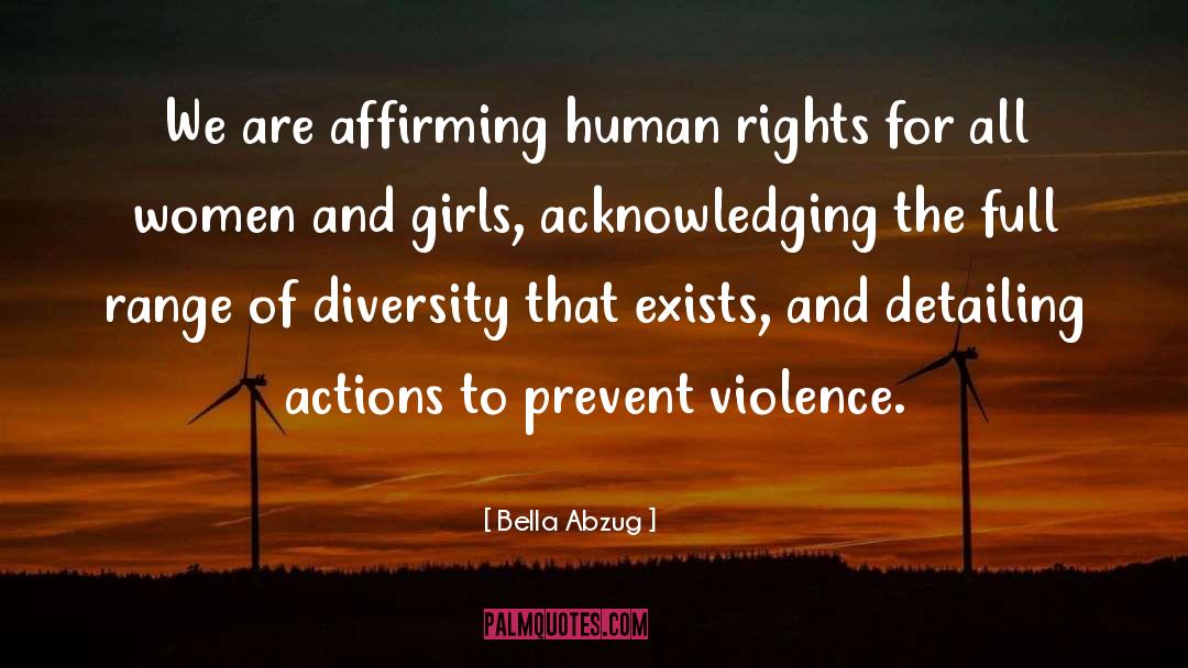 Affirming quotes by Bella Abzug