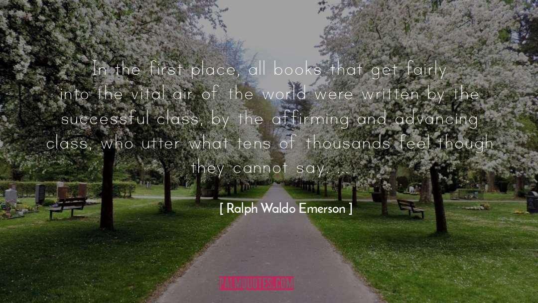 Affirming quotes by Ralph Waldo Emerson