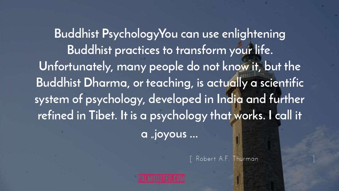 Affle India quotes by Robert A.F. Thurman