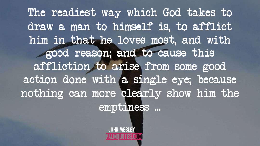 Afflict quotes by John Wesley