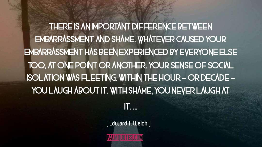 Afflict quotes by Edward T. Welch