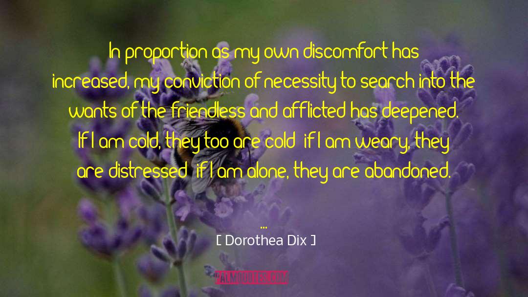 Afflicted 2 quotes by Dorothea Dix