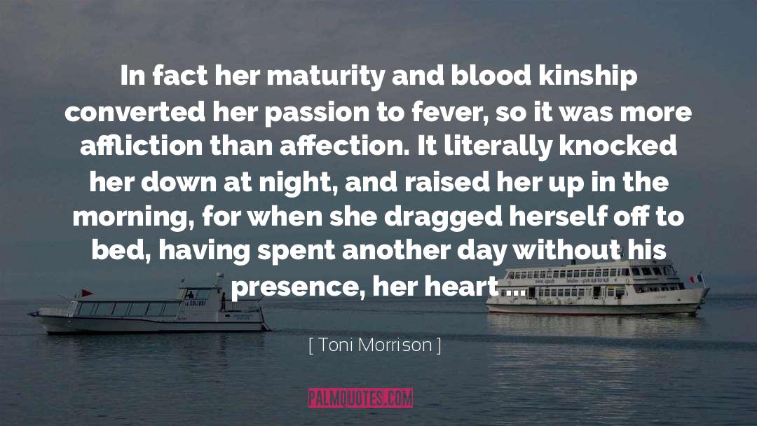 Affliction quotes by Toni Morrison