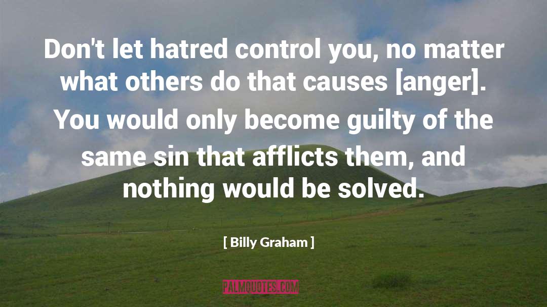 Afflicts Crossword quotes by Billy Graham