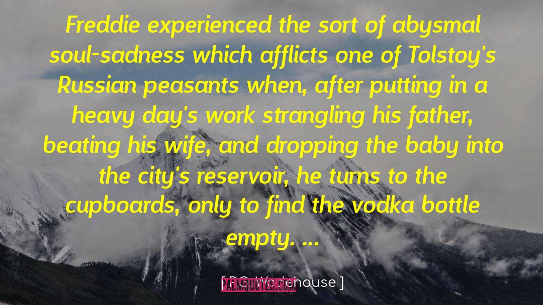 Afflicts quotes by P.G. Wodehouse