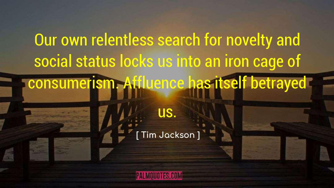 Affluence quotes by Tim Jackson