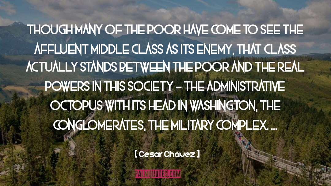 Affluent quotes by Cesar Chavez