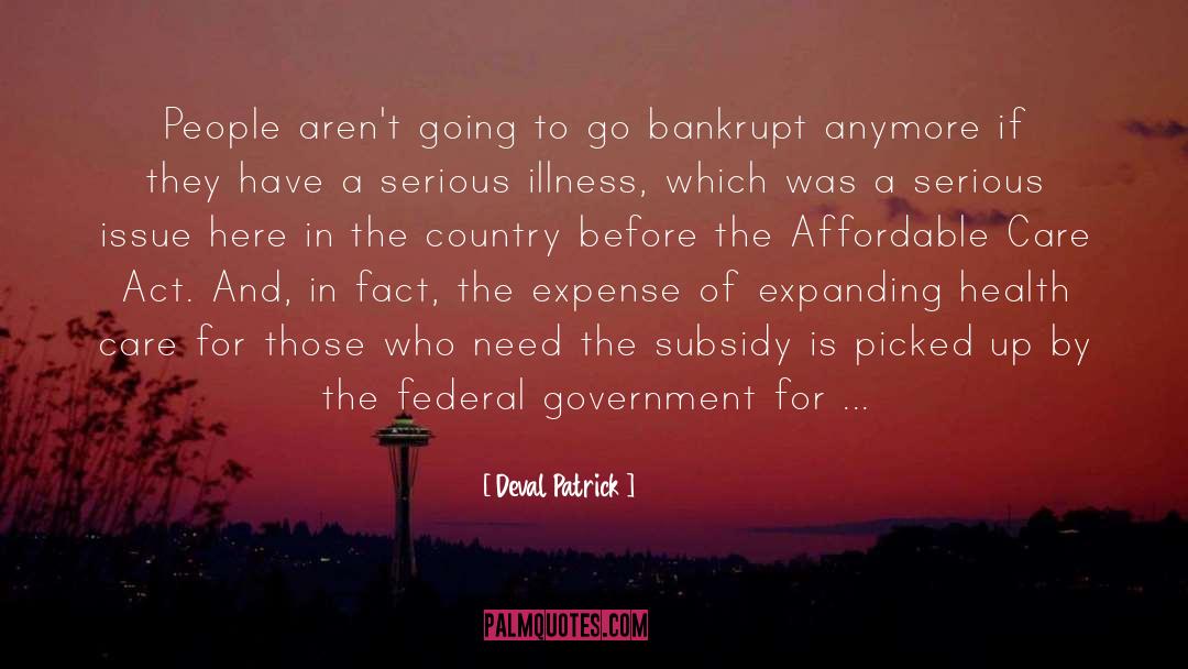 Affordable Care Act quotes by Deval Patrick
