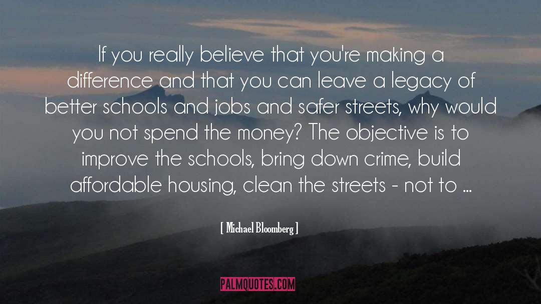 Affordable Housing quotes by Michael Bloomberg