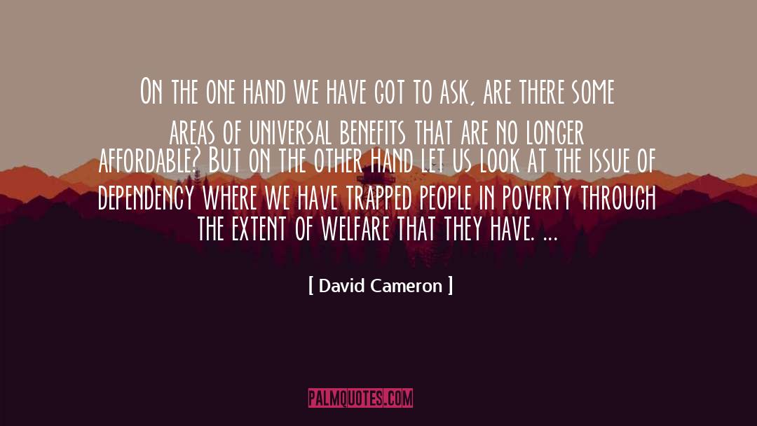 Affordable quotes by David Cameron