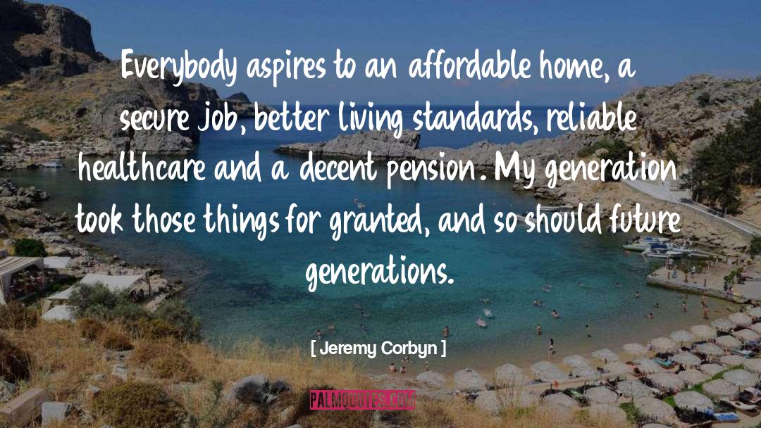 Affordable quotes by Jeremy Corbyn
