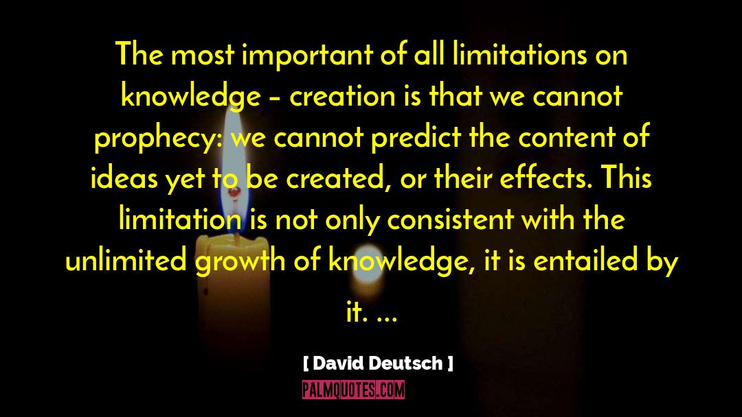 Affront To Creation quotes by David Deutsch