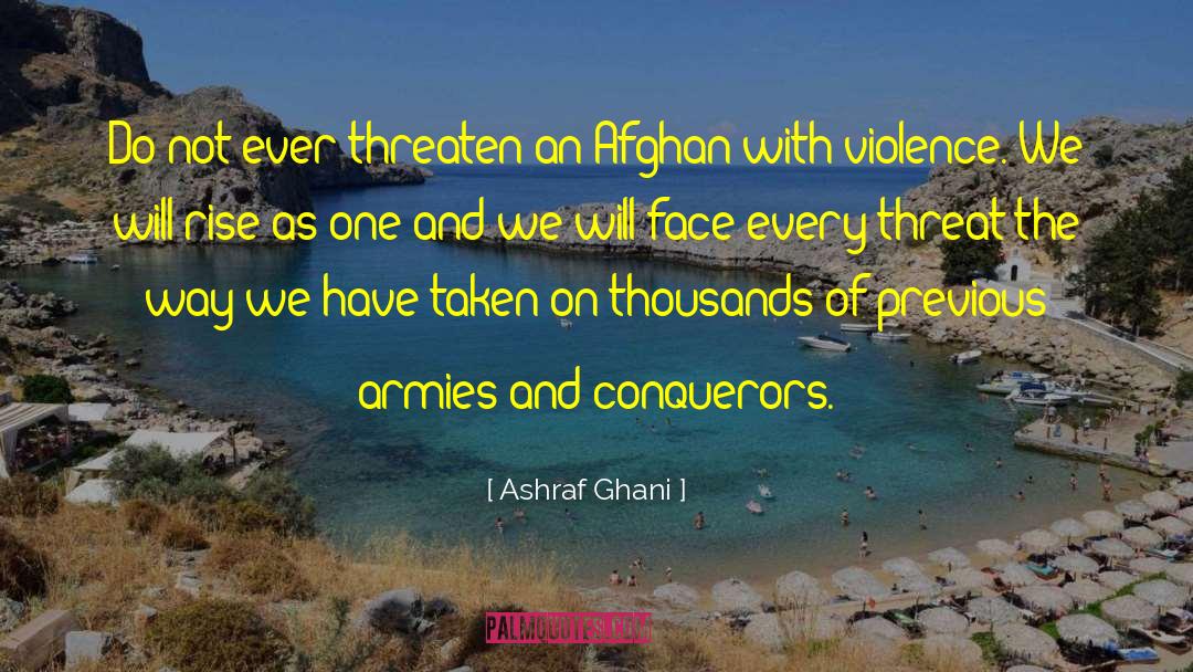 Afghan quotes by Ashraf Ghani