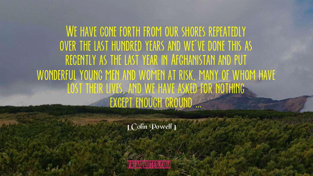 Afghanistan Peace quotes by Colin Powell