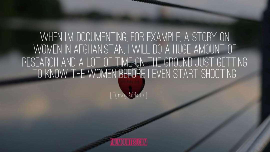 Afghanistan quotes by Lynsey Addario