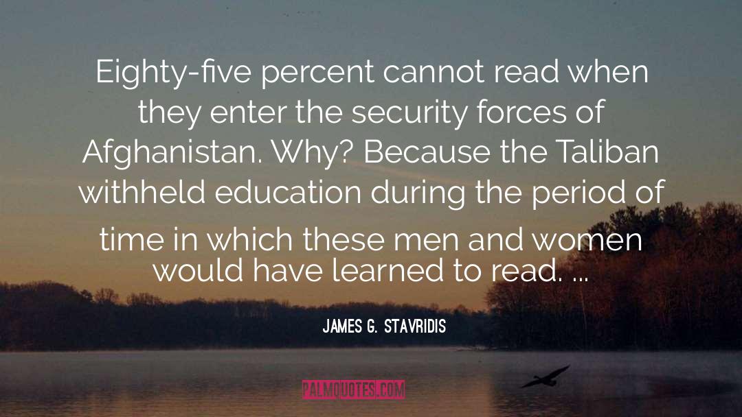 Afghanistan quotes by James G. Stavridis