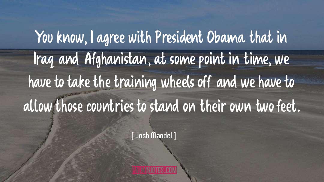 Afghanistan quotes by Josh Mandel