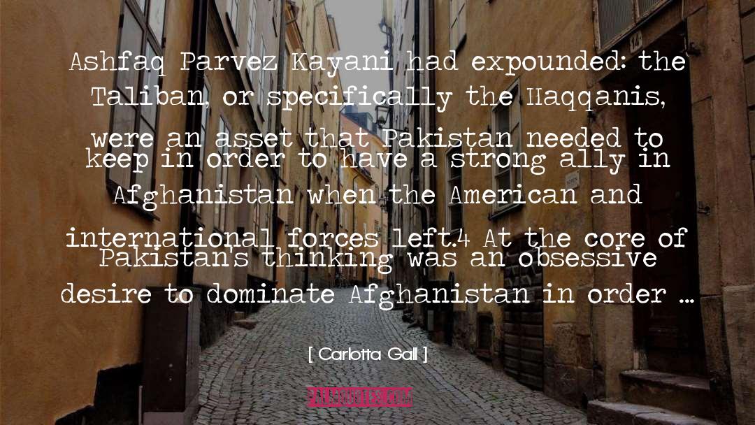 Afghanistan quotes by Carlotta Gall