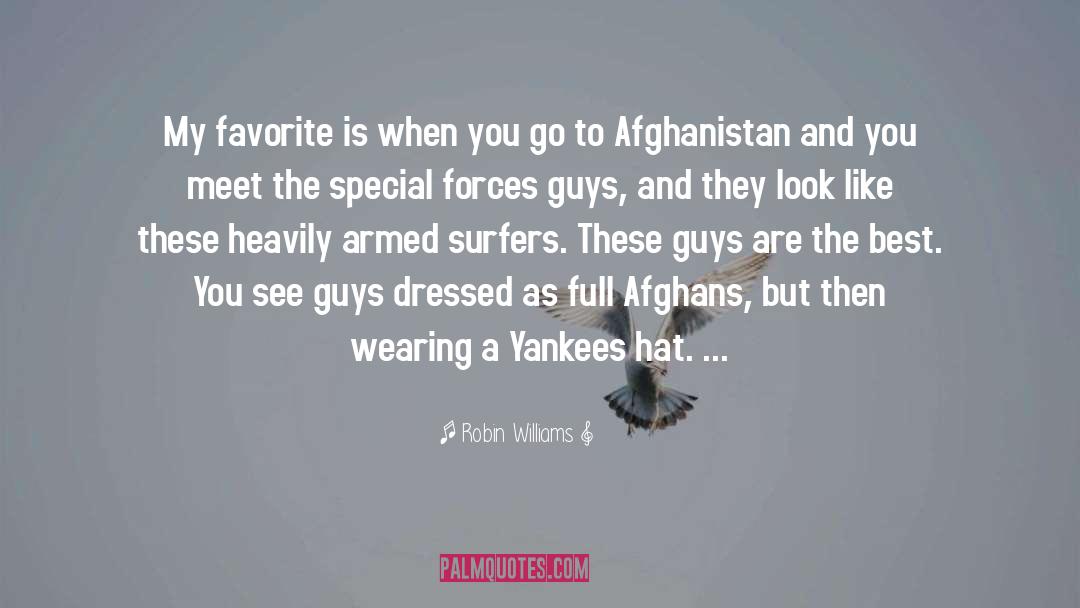 Afghans quotes by Robin Williams