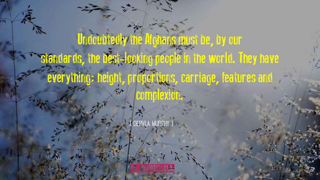 Afghans quotes by Dervla Murphy