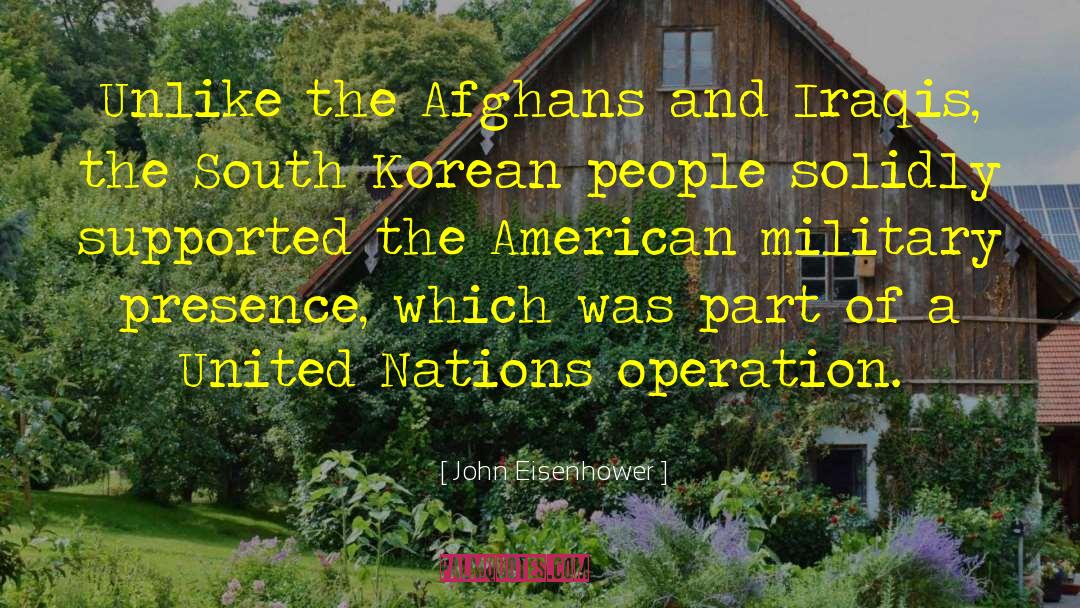 Afghans quotes by John Eisenhower