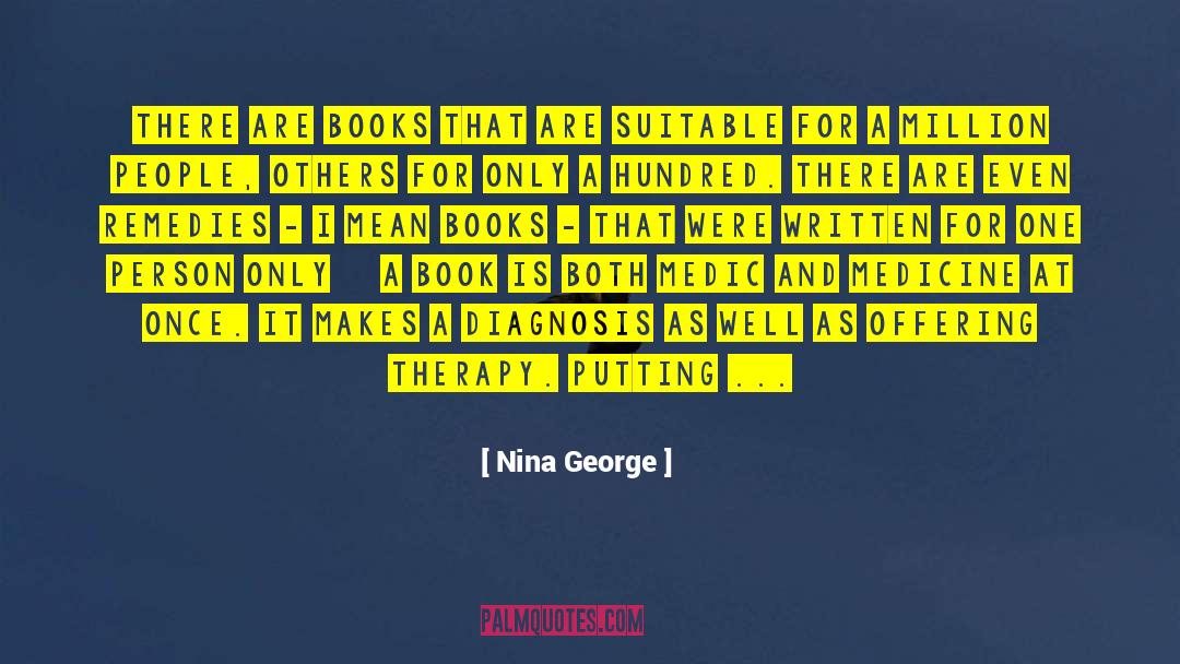 Afi One Hundred quotes by Nina George