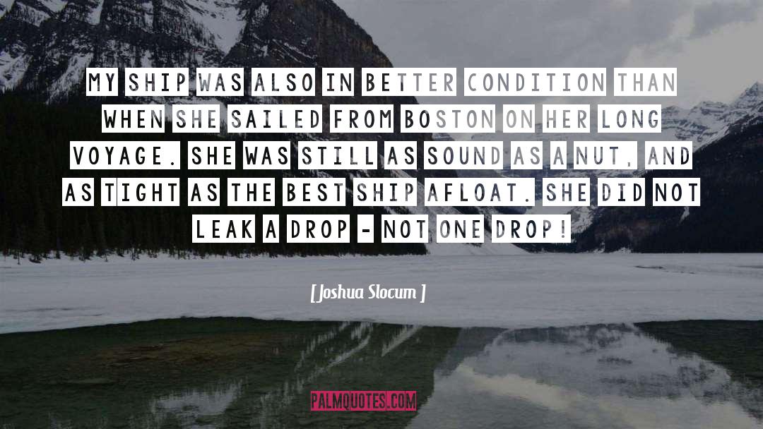 Afloat quotes by Joshua Slocum