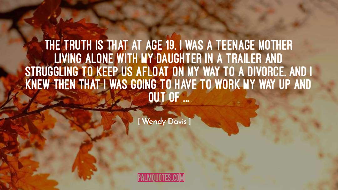 Afloat quotes by Wendy Davis