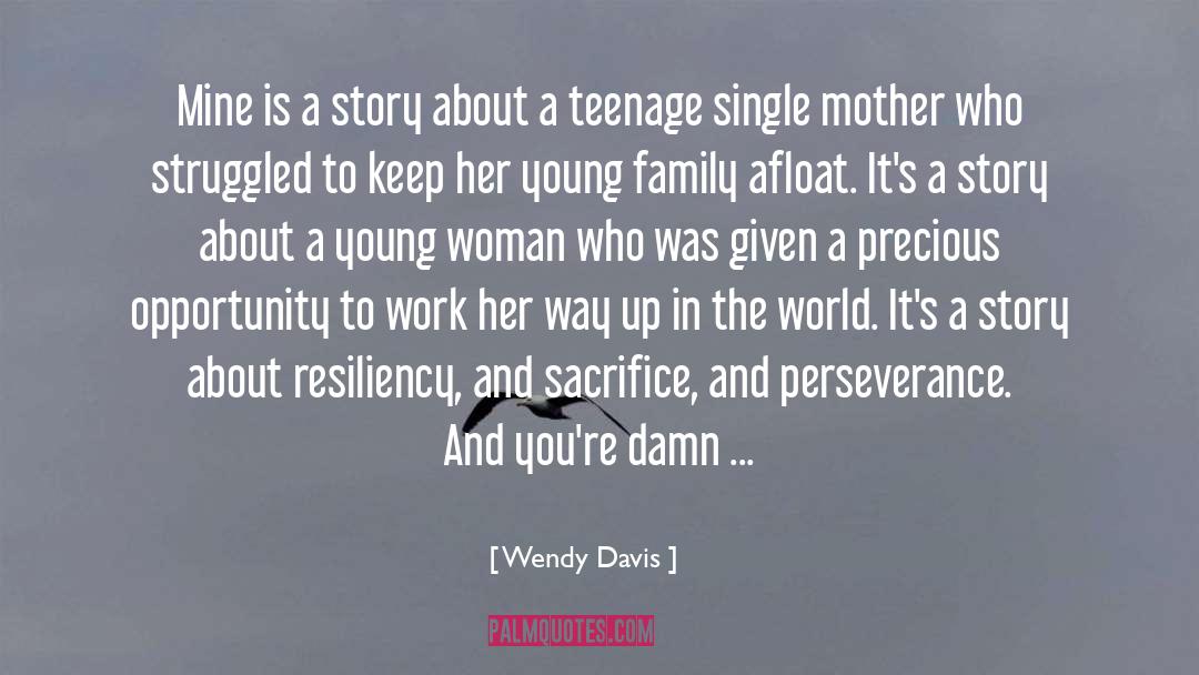 Afloat quotes by Wendy Davis