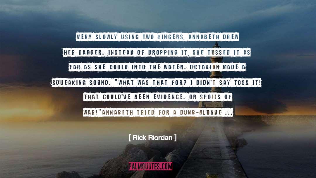Afloat quotes by Rick Riordan