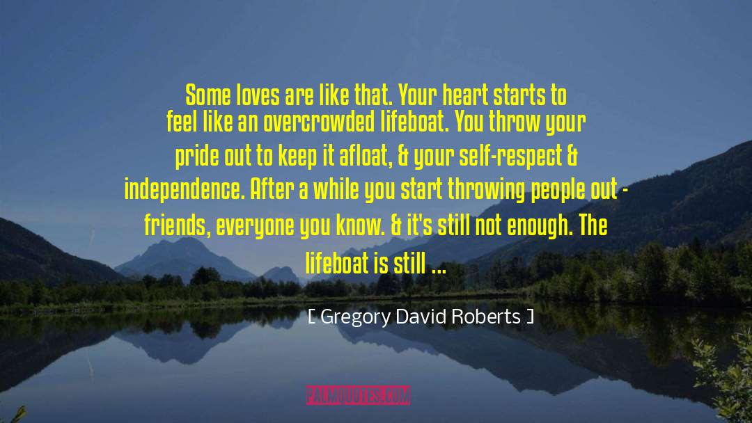 Afloat quotes by Gregory David Roberts