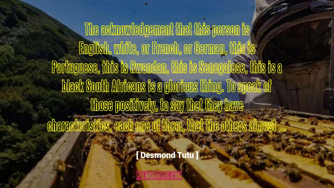 Afortunada Portuguese quotes by Desmond Tutu