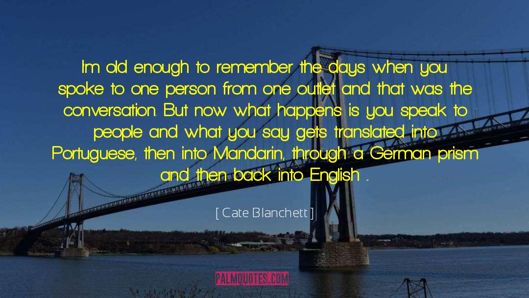 Afortunada Portuguese quotes by Cate Blanchett