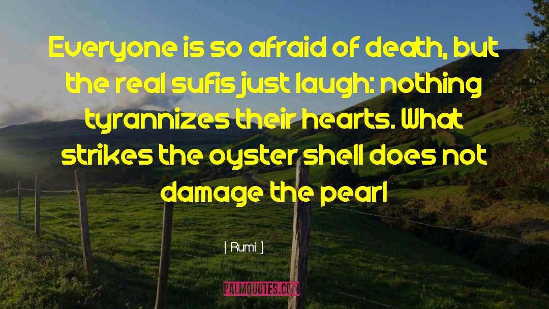 Afraid Of Death quotes by Rumi