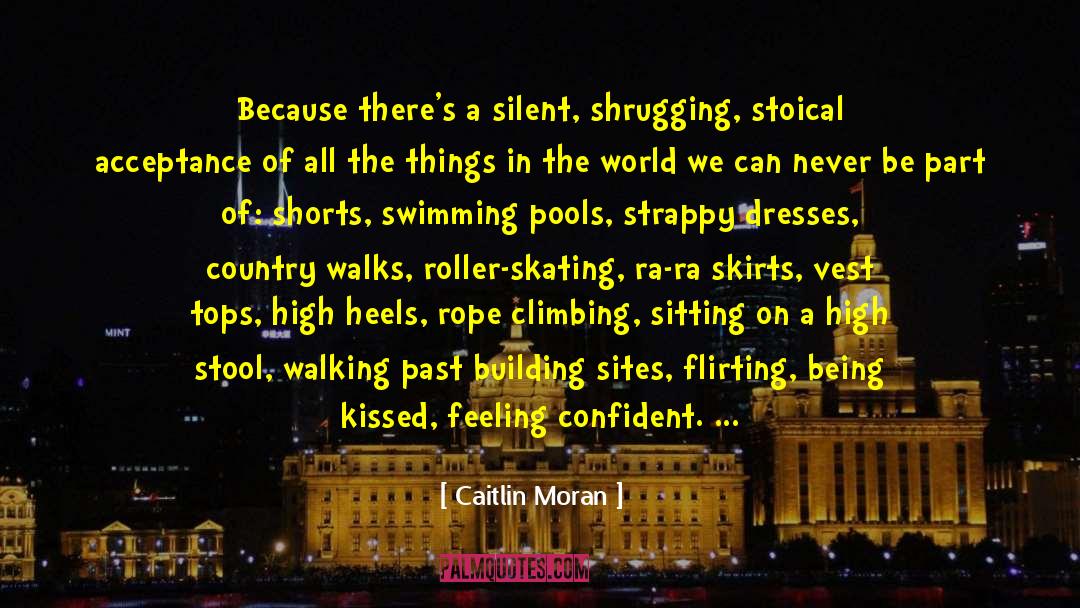Afraid Of Losing Him quotes by Caitlin Moran